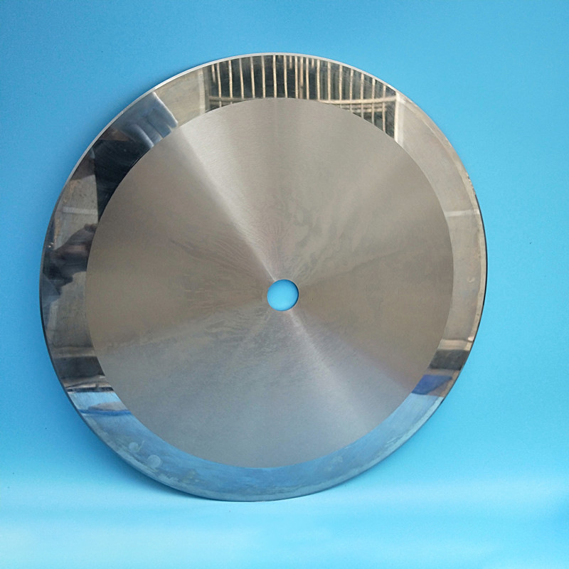 Long-term supply of high-speed steel large round blades, slitting large round blades, paper cutting large round blades, fabric cutting round blades details Picture