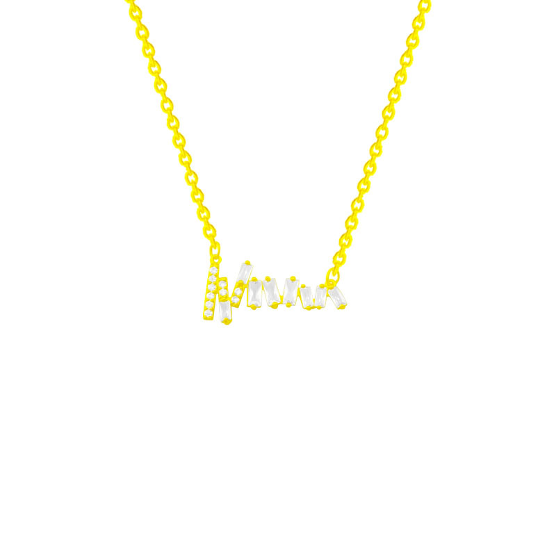 Korean niche design sense necklace, female Internet celebrity on Instagram, fashionable and elegant collarbone chain, titanium steel sweater chain, personalized accessory Item Picture