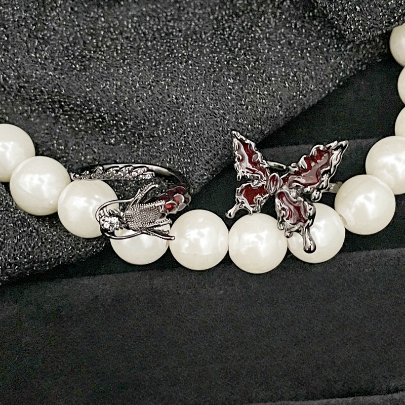 Dark style new Chinese-style zodiac year dragon-shaped adjustable ring, gender-neutral, niche, individualistic and cool butterfly ring Specification drawing
