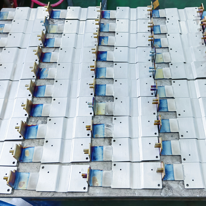 Aluminum bar, aluminum foil, aluminum nickel, high molecular diffusion welding, new energy flexible connection, CCS integrated busbar, lithium battery PACK welding Specification drawing