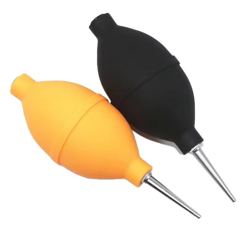 Wholesale metal-headed long-nosed air-blowing ear balls, computer digital electronic cleaning balls, succulent skin tiger dust-blowing balls Item Picture