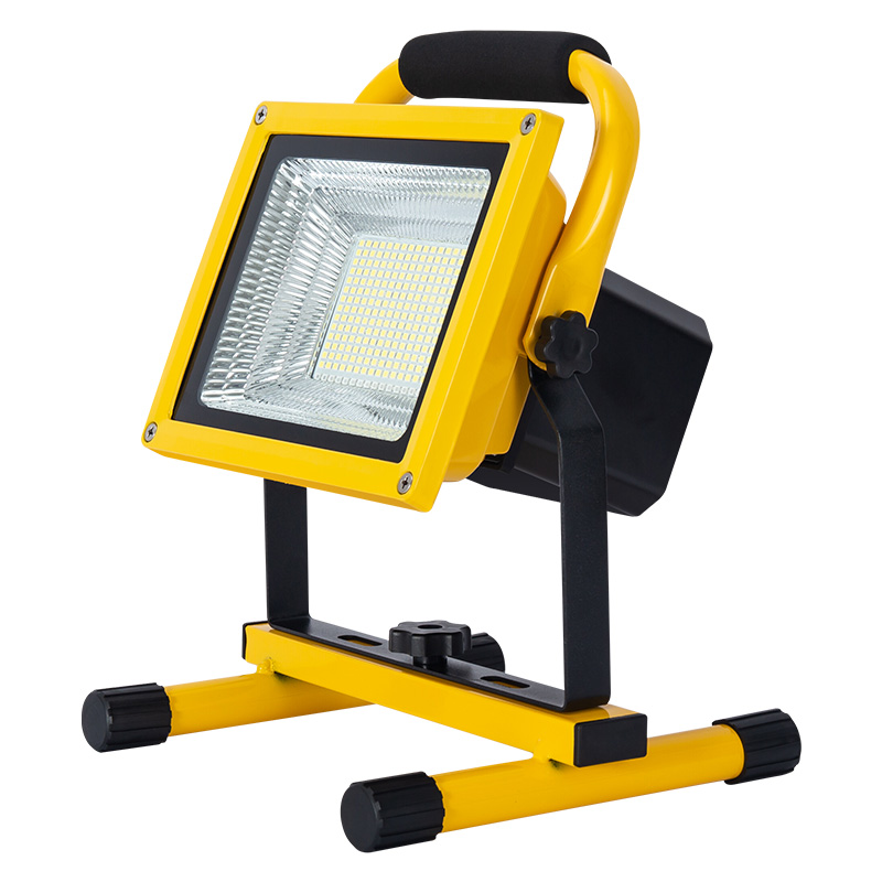 Rechargeable floodlight, led household emergency lighting, power outage backup, outdoor construction site, portable ultra-bright camping light Application Scenario