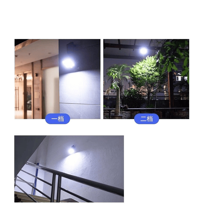 Solar courtyard outdoor lights, household lighting, human-sensing street lamps, outdoor balconies, rural doorways, ultra-bright wholesale Item Picture