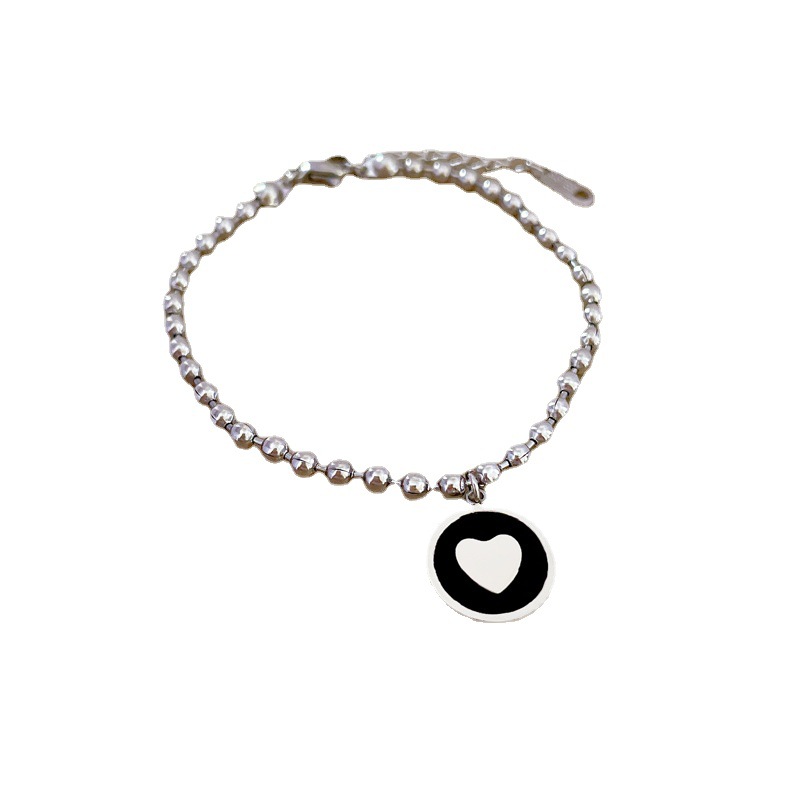 【 All-titanium Steel 】 Elegant and simple, reassuring and lucky, minimalist chain bracelet, female Internet celebrity, retro best friend Item Picture