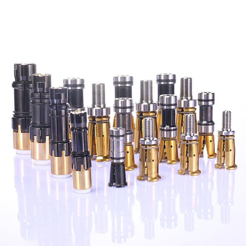 Four-petal claw CNC spindle broach BT30 internal thread BT40 external thread CNC machine tool machining center HSK63 broach claw details Picture