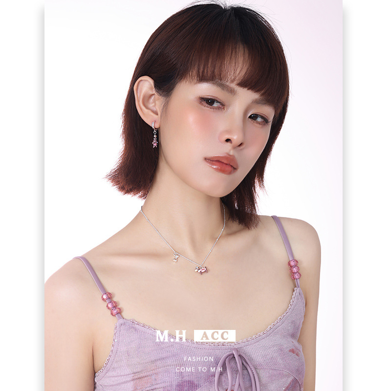 Selected Oil-dripping Dachshund necklace for women, 2025 Summer New style, cute and playful neck chain, fashionable and versatile collarbone chain details Picture