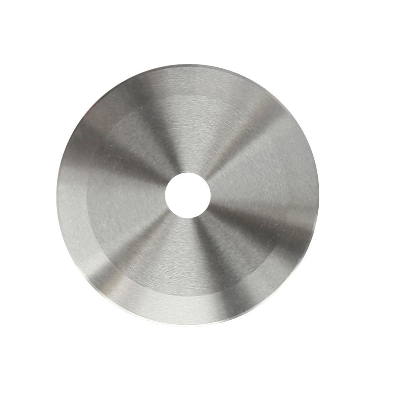 Slitting machine, meat slicer, round blade, high-speed steel tape, film slitting and strapping machine, round blade, stainless steel round blade Item Picture