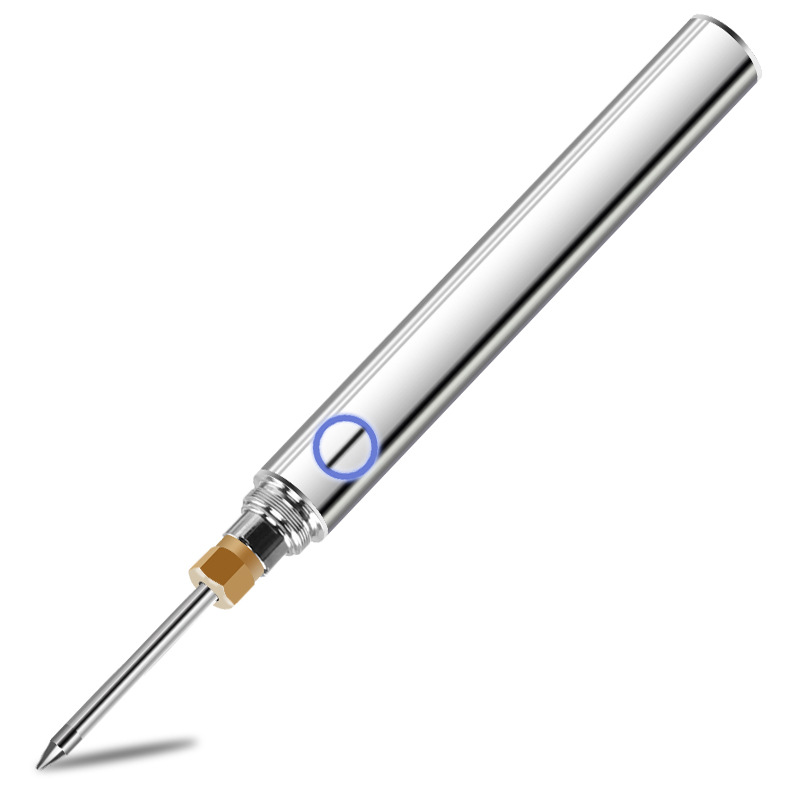 Wireless lithium battery soldering iron USB plug port 510 portable soldering pen car soldering iron set 15W undefined