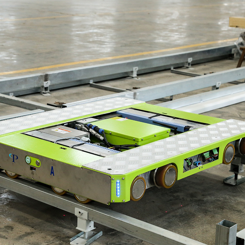 Changsha intelligent four-way warehouse pallet rack shuttle board, normal temperature cold storage explosion-proof warehouse vehicle shuttle vehicle details Picture