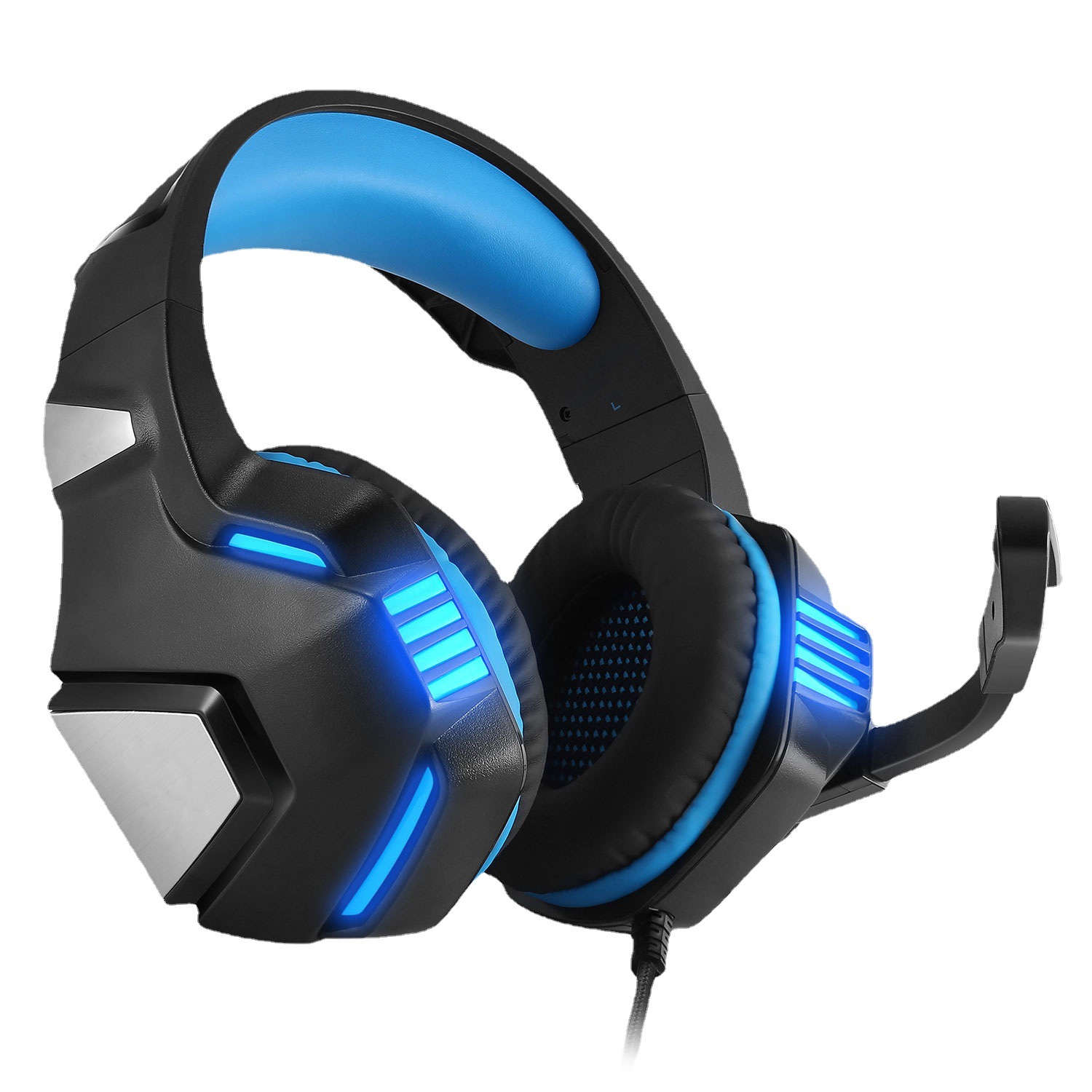 Cross-border V3 computer headphones, over-ear wired gaming, e-sports headset, desktop laptop, PUBG with microphone Item Picture