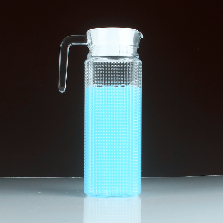 Low-price wholesale of glass cold water kettles, beverage kettles, strip kettles and diamond cold water kettles full figure