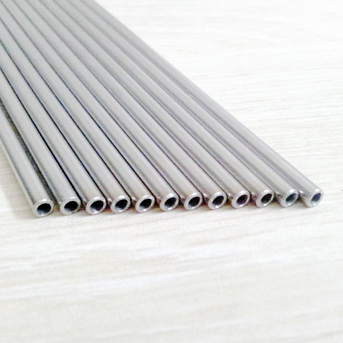 3mm stainless steel pipe DIY model toy accessories, hollow wheel axle inner hole 2mm, multiple lengths available full figure