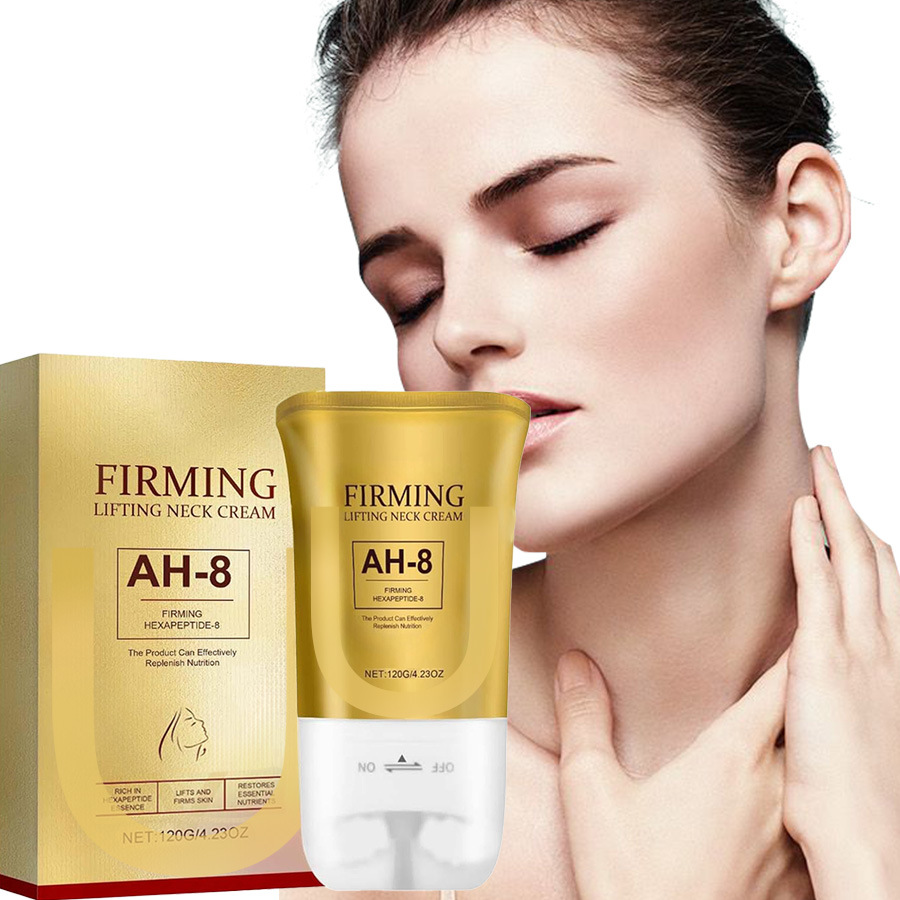 The cross-border bestseller AH-8 Firming Neck Cream is a beauty neck roller cream that lifts, tights and anti-wrinkle neck cream full figure