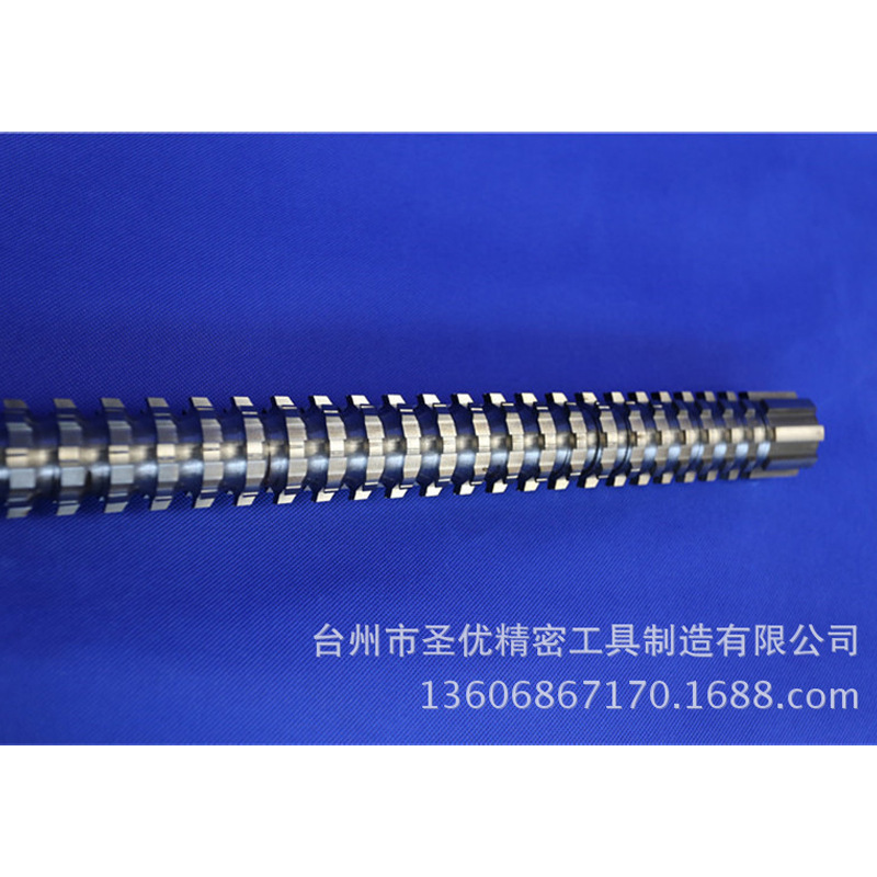 High-speed steel rectangular spline broach 8-key Shengyou Tools 6-key 8-key 10-key 12-key 16-key 24-key broach Specification drawing