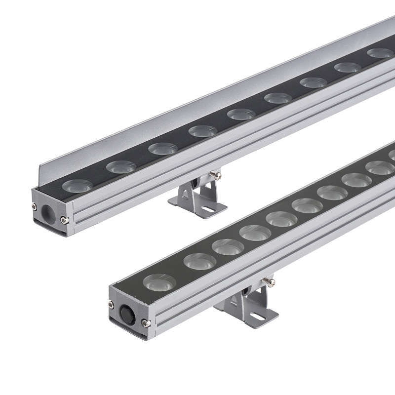 led wall-washing lights, outdoor lighting 24v strip lights, long strip contour lights for building exterior walls, and seven-color advertising projectors Item Picture