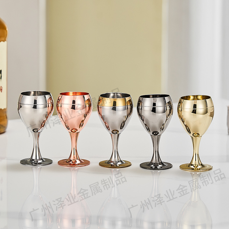 304 stainless steel wine glass, creative dessert cup, light luxury ins ice cream cup, ice cream cup, restaurant cocktail cup Application Scenario