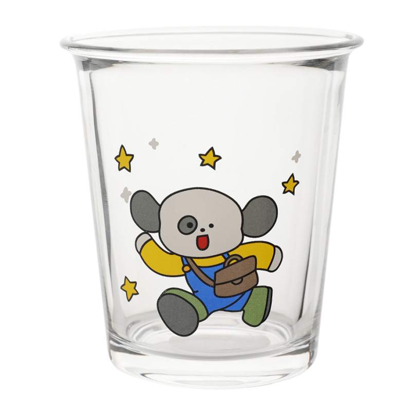 Boli Mei designer tiger-head puppy glass Cup, cold brew cup, breakfast cup wholesale milk Coffee cup Item Picture