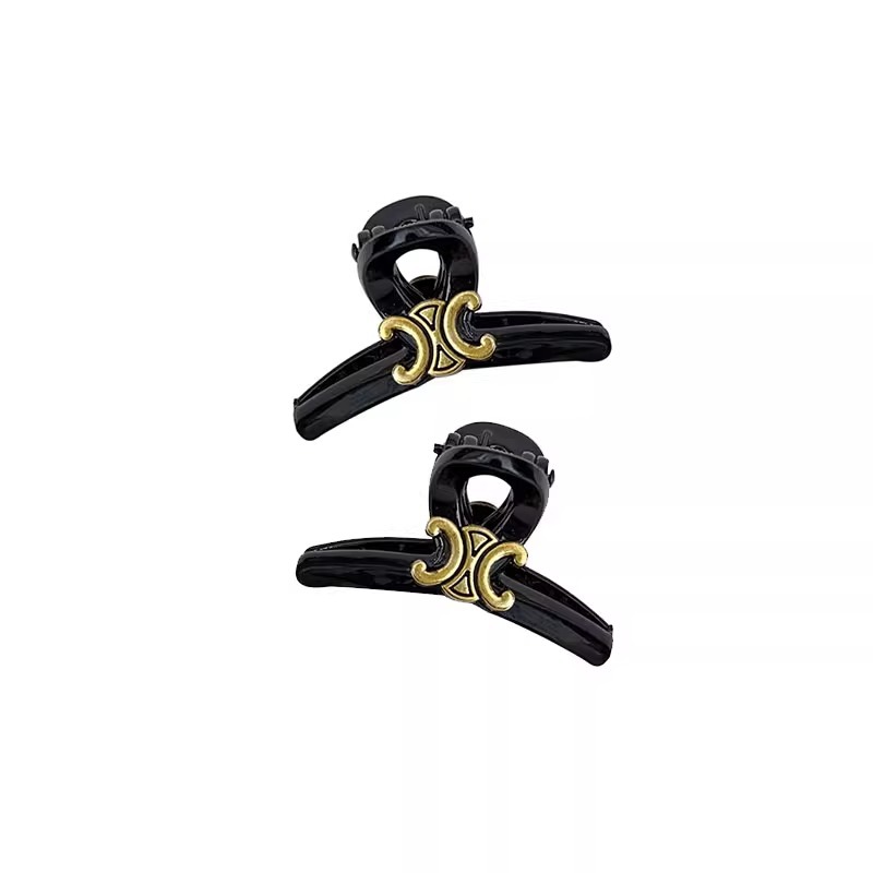 2025 New Arc de Triomphe letter scratch-off small high-end hairpin, ins style side clip, princess bangs clip Item Picture