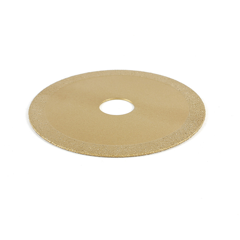 Glass King brazed sheet, Ceramic jade and marble cutting sheet, trimming and cutting, wine bottle brazed diamond saw blade Application Scenario