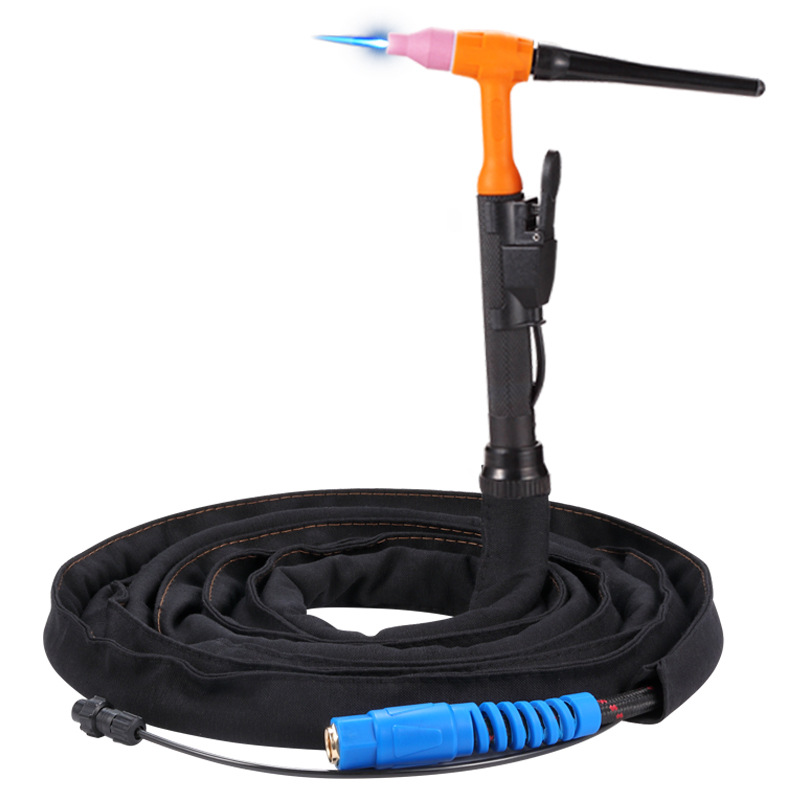 Zhongbang QQ-150A argon arc welding gun WS-200/250/300A welding wire WP-18/26 water-cooled welding machine flange Item Picture