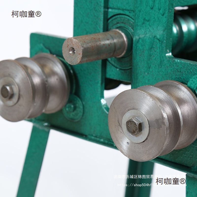 Hand-cranking pipe bender, manual pipe bender, pipe bending tool, pipe bender, stainless steel pipe bender, steel pipe bending, Mattebao details Picture