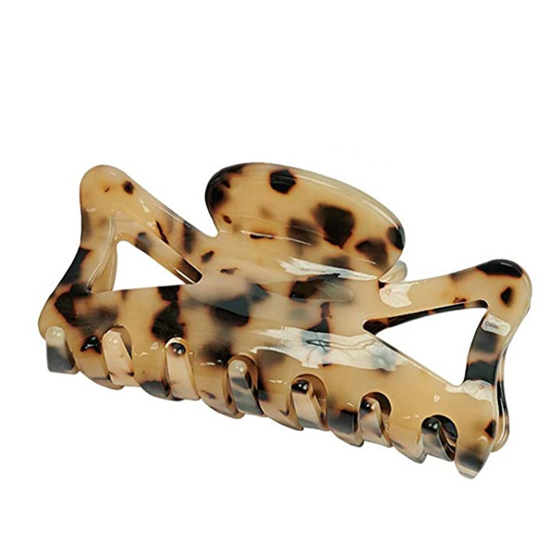 French crown style ~ Korean FRANCE medium-sized retro updo hair clip at the back of the head shark clip hair accessory Item Picture