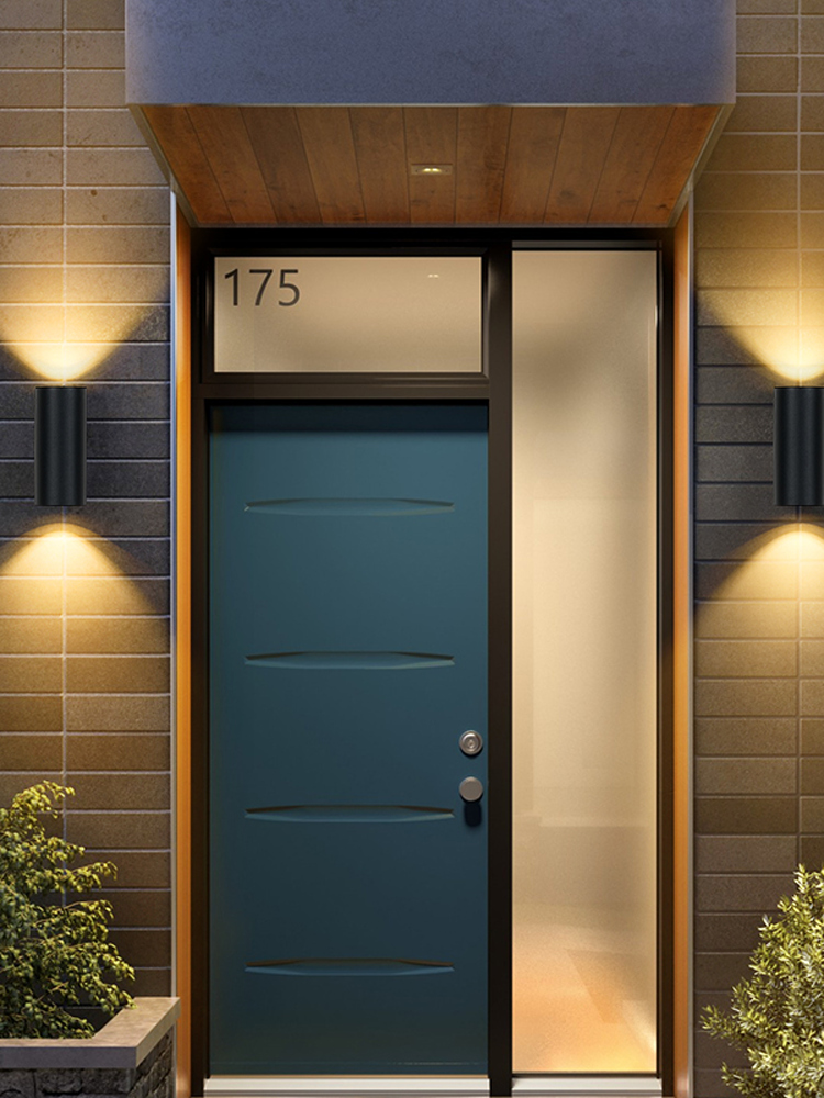 Outdoor waterproof wall lamps, wall-washing lamps, living room background wall, bedroom bedside, corridor, staircase creative and personalized wall lamps Item Picture