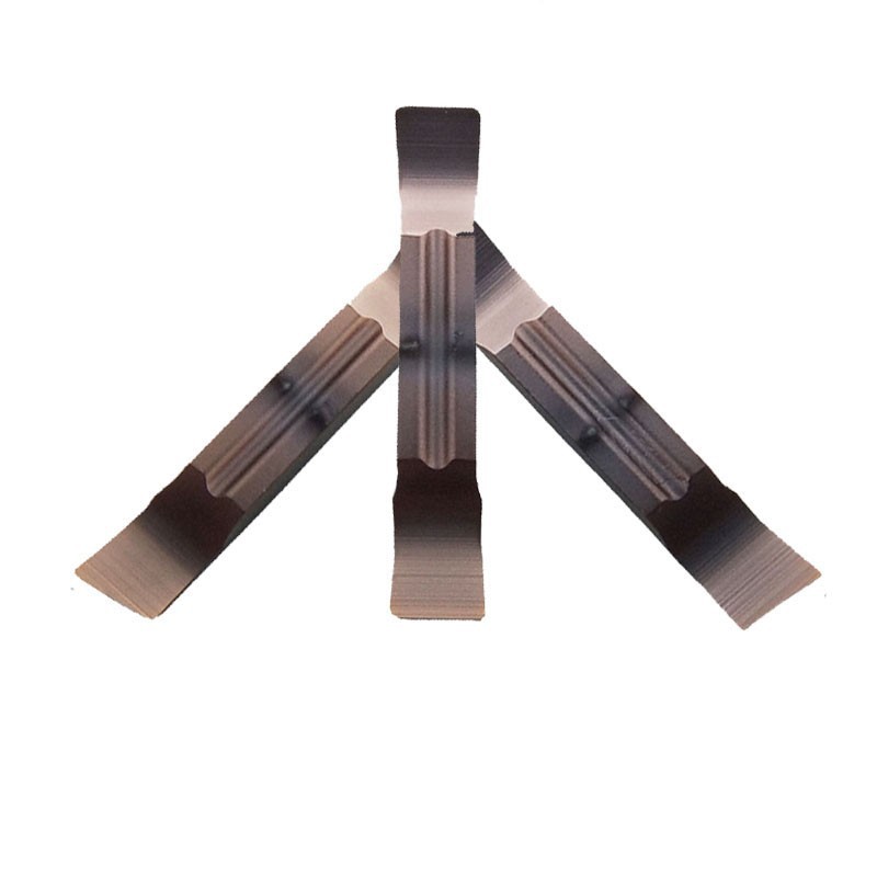 Bevel CNC cutting knife blade, cutting knife grain, grooving lathe knife grain, MGGN300 grooving blade, 8 degrees and 15 degrees details Picture