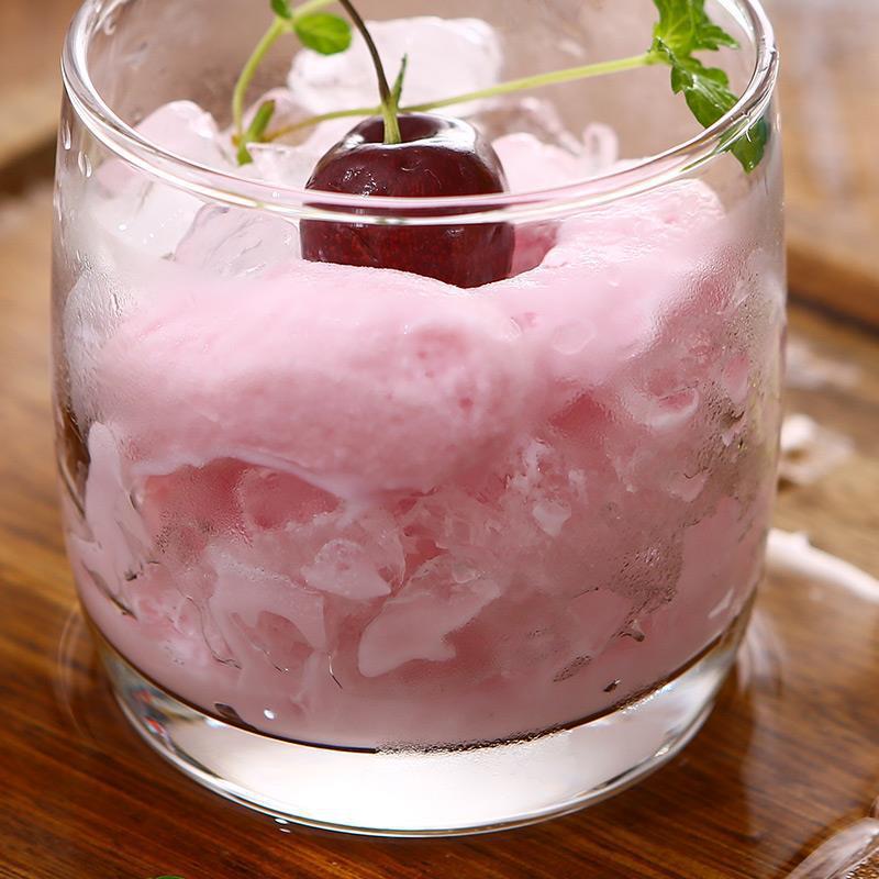 Lemeiya transparent glass cups, home drinking cups, juice cups, living room cups, vineyard straight cups, 6 pieces each Application Scenario