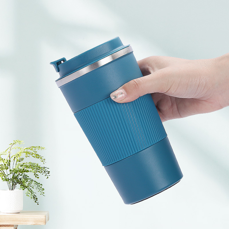 Wholesale of new 304 inner liner stainless steel coffee cups, portable large-bellied cups for vehicles, and insulated water cups for home and office use Application Scenario