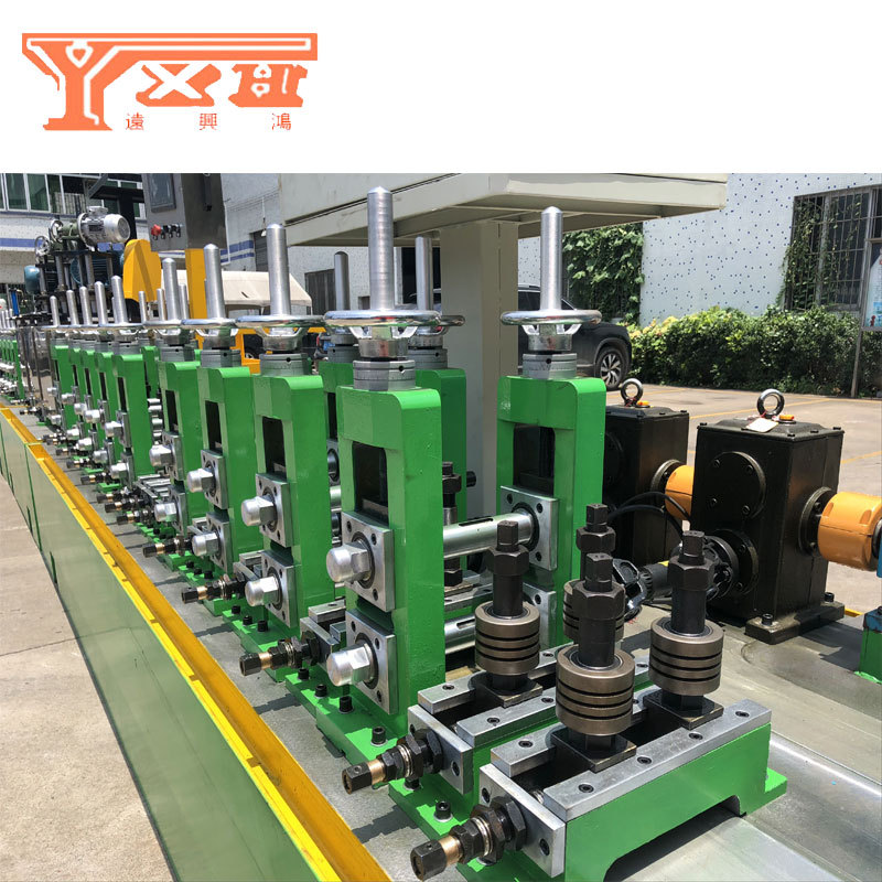 304 pipe welding machine, pipe welding production line, square and rectangular pipe forming equipment details Picture