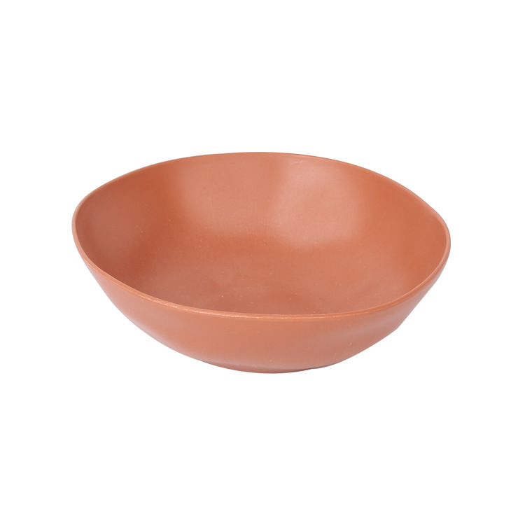 Creative irregular plastic household tableware bowls, wheat and bellflower rice bowls, children and babies' durable baby food bowls Item Picture