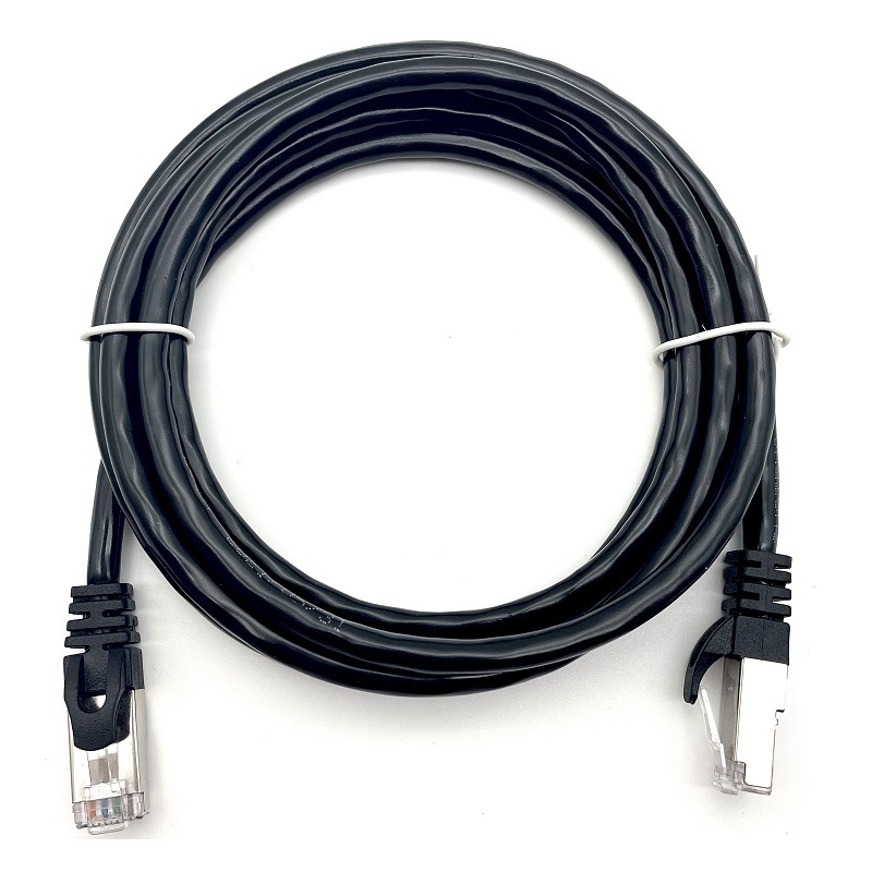 Manufacturer's Category 6 high-speed cat6 network cable 1m/2/3/5/10/20/30/40/50 meters finished patch cord black details Picture