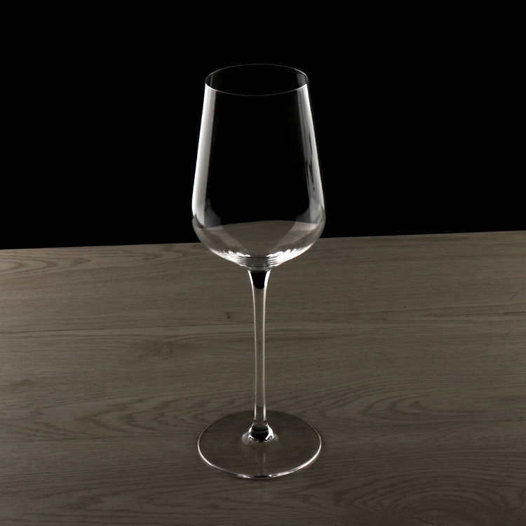 European-style handcrafted crystal high-footed red wine glasses, new personalized household glass wine glasses, 2 pieces in gift box wholesale Specification drawing