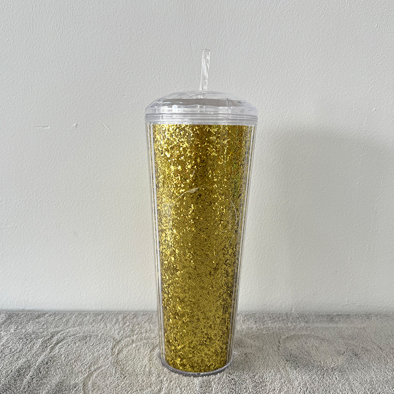 Wholesale new diamond cups are selling well. Creative drinking straw cups are available in a variety of colors. 710ml factory wholesale Application Scenario