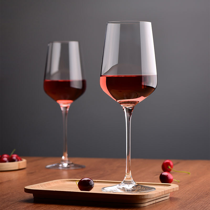 Wholesale of household light luxury high-end red wine glass sets, commercial crystal glass highball glasses, and high-end wine glasses details Picture