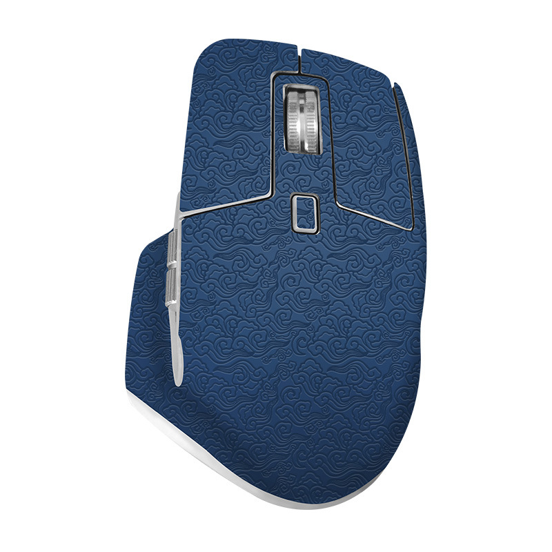 The mouse sticker is suitable for Logitech MXMaster3 Master3 anti-slip matte film with simple leather print pattern Item Picture