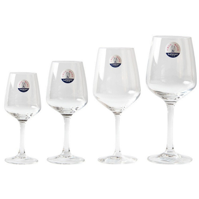 Lemeiya Kuangshi series of wine glasses, light luxury selection, tall glass wine glasses, lead-free glass wine sets wholesale Item Picture