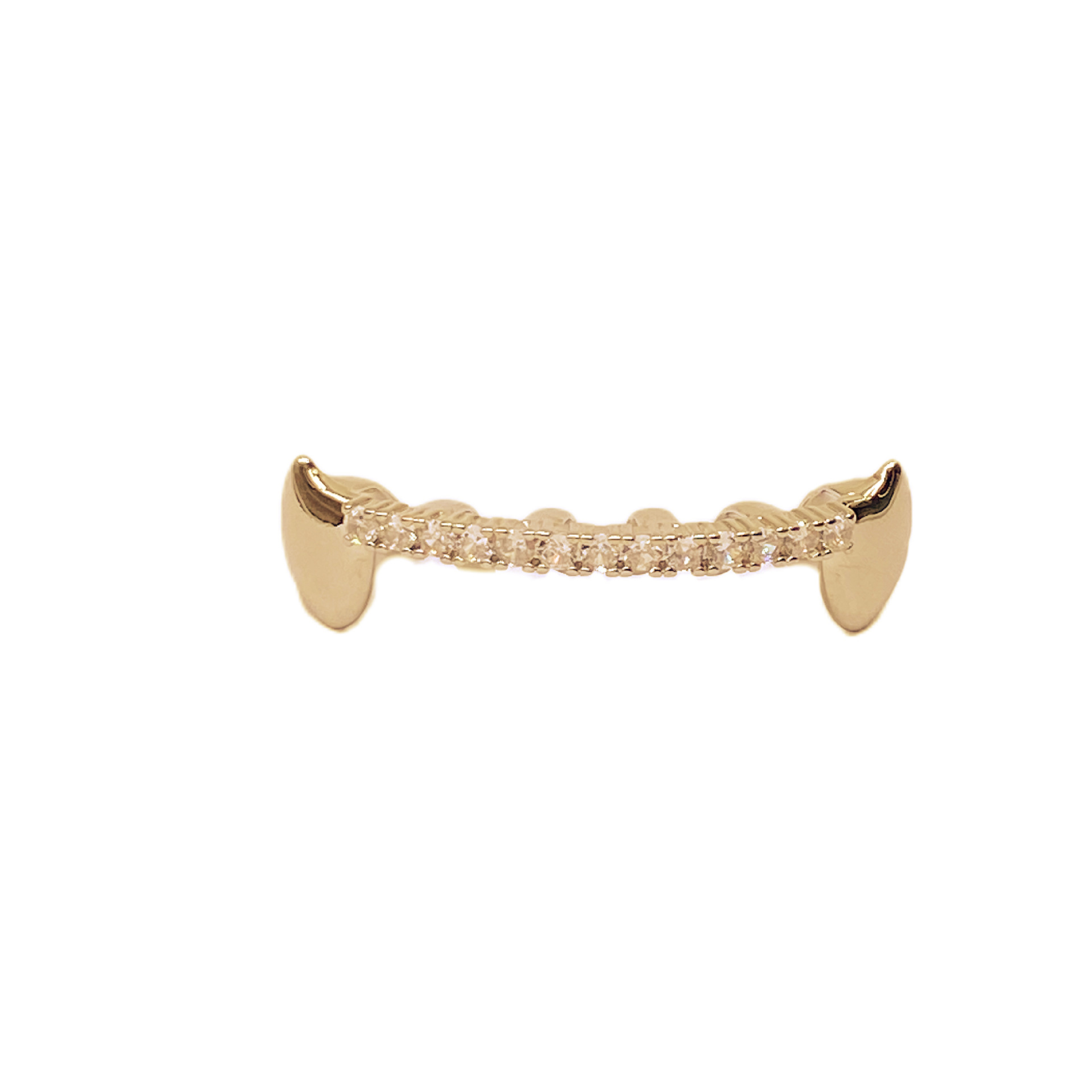 TeethGrillz, a direct-sale hip-hop zirconium-inlaid decorative braces in Europe and America, is a direct-sale product from the manufacturer with genuine gold electroplated braces details Picture