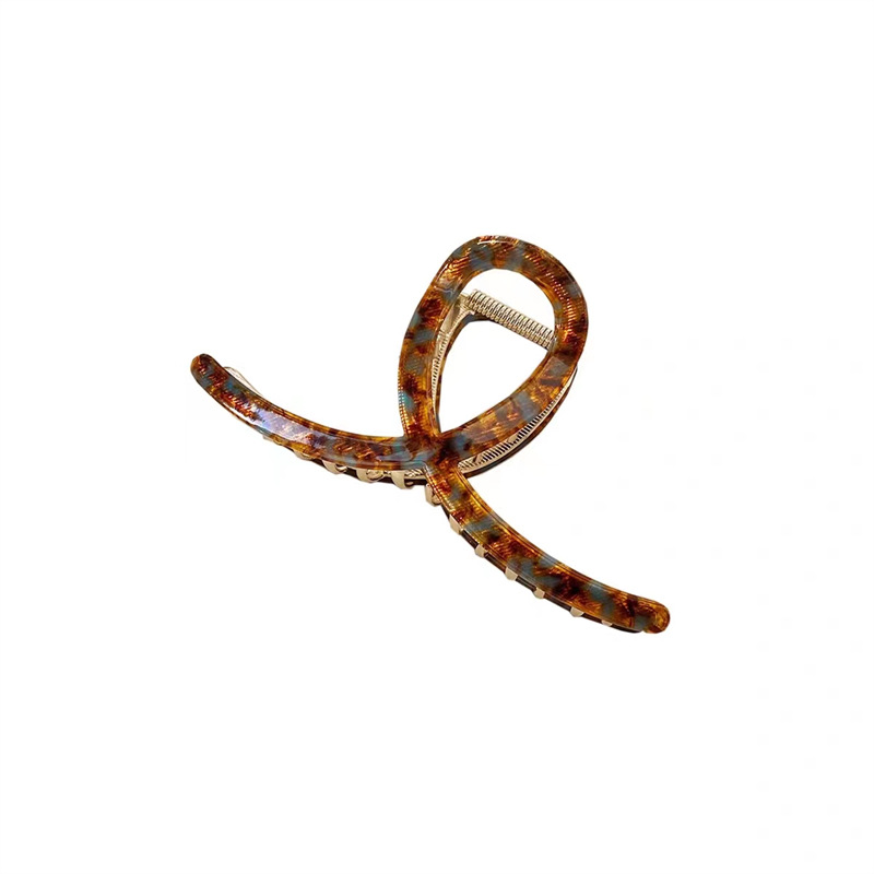 French acetate hairpins for women 2023 summer, new high-end style, large hairpin, shark clip headwear at the back of the head Item Picture