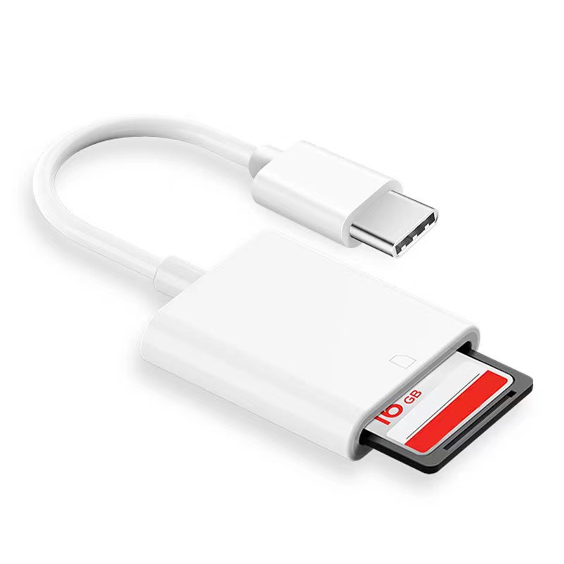 Android phone lightning adapter TF+SD card reader type OTG full figure