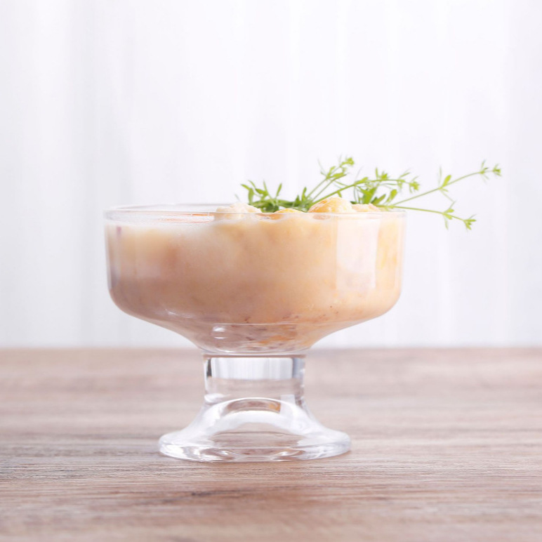 Wholesale of creative ice cream cups, glass cups, simple ice cream cups, dessert cups, milkshake cups, cute smoothie cups and cold drink cups Application Scenario