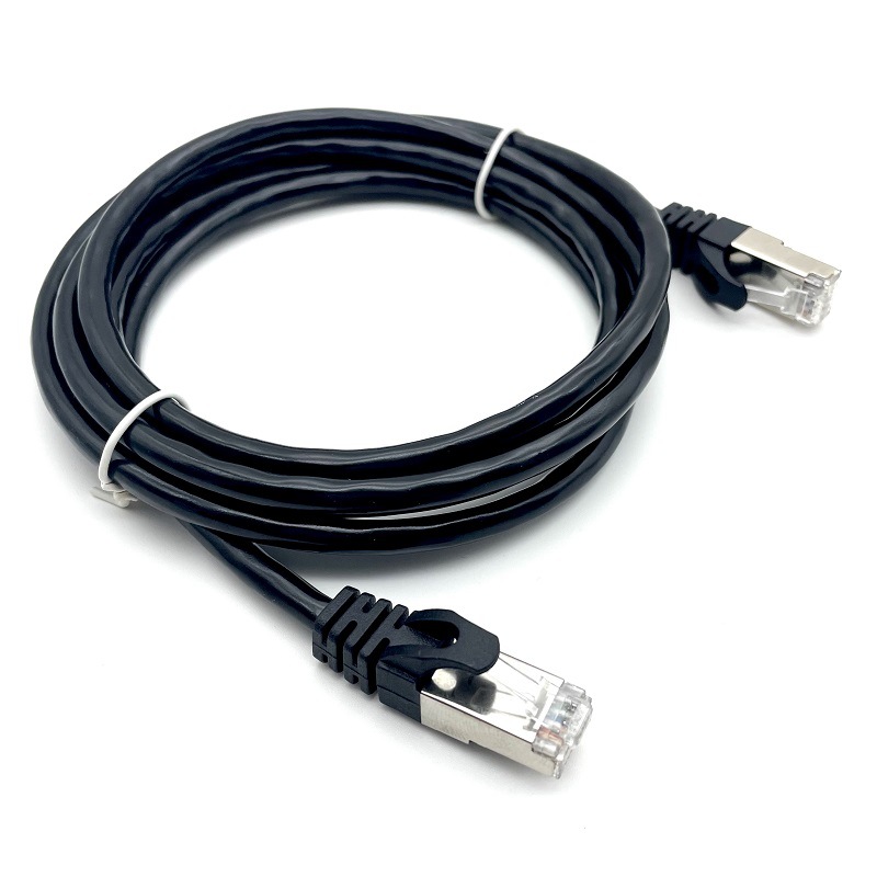 Manufacturer's Category 6 high-speed cat6 network cable 1m/2/3/5/10/20/30/40/50 meters finished patch cord black Specification drawing