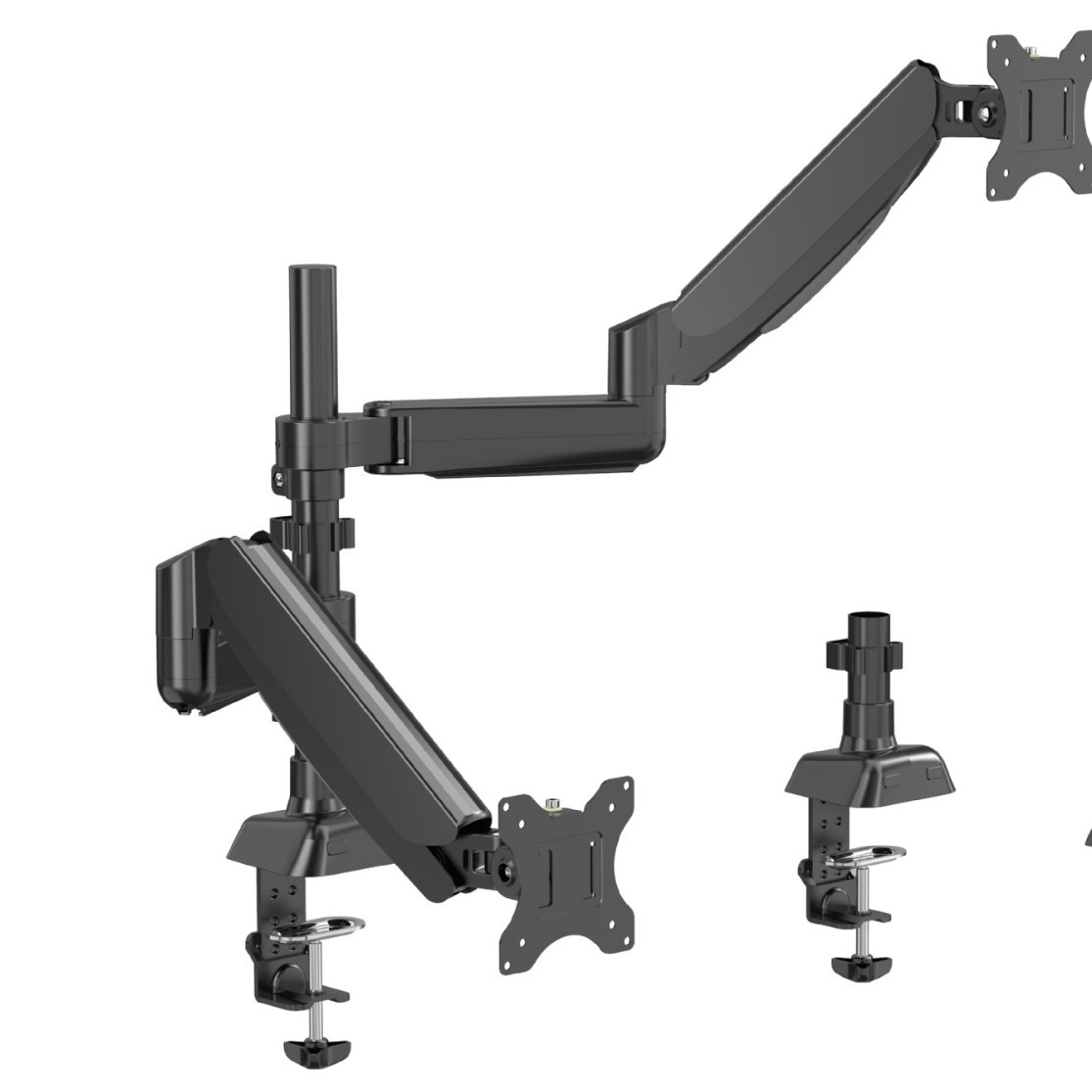 Amazon's best-selling computer monitor stand, air desktop monitor, dual-arm support, built-in air spring Item Picture