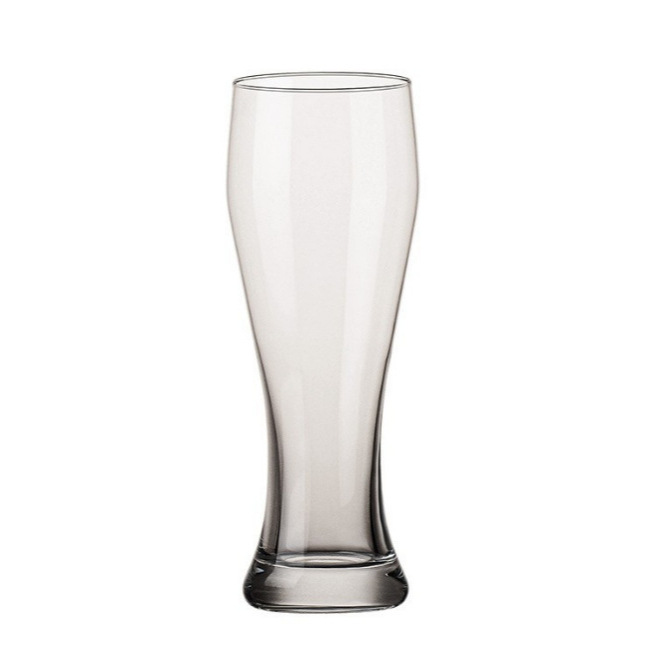 Waist-cinching draft beer glass, craft beer glass, large-capacity glass juice glass, European-style personalized commercial bar glass Item Picture