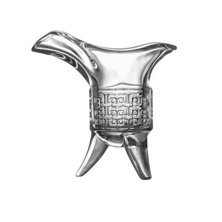 Factory wholesale of creative retro emperor cups, emperor glass white spirit cups, ancient spirits cups and one-sip cups Item Picture