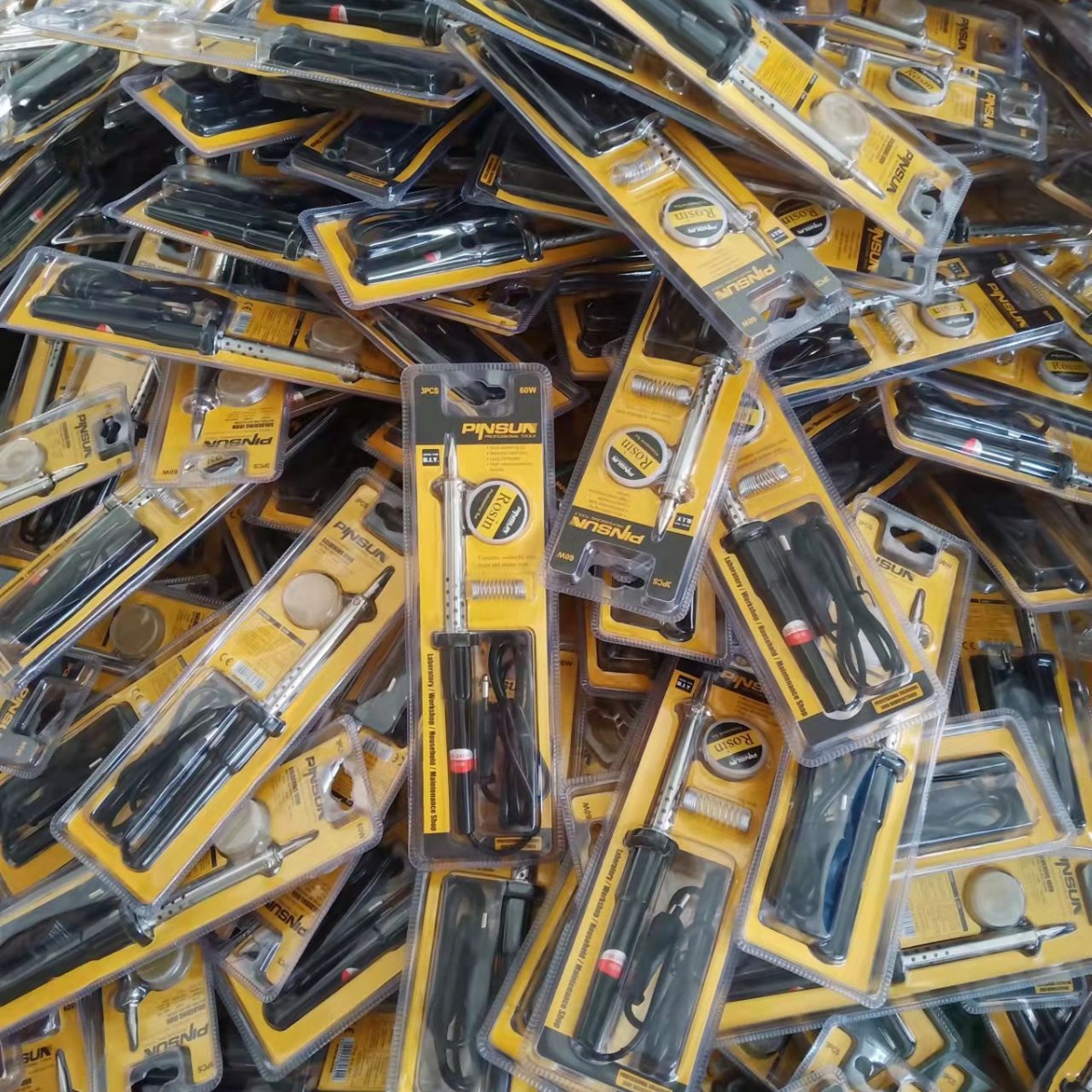 Factory direct sales of PINSUN high-quality soldering irons, home repair and welding tools, 3-piece sets, 30W, 40W, 60W Item Picture