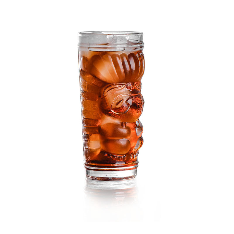 Glass cups, beverage cups, creative cold drinks, milk tea cups, popular bars, KTVS, large beverage cups, smoothies, milkshakes, juice cups Item Picture