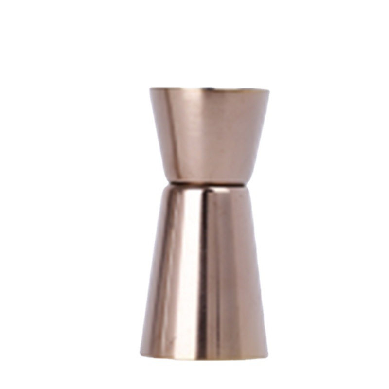 Wholesale of cross-border direct supply stainless steel ounce cups, double-headed rolled measuring wine glasses, double-headed wine glasses and mini liquor glasses Item Picture