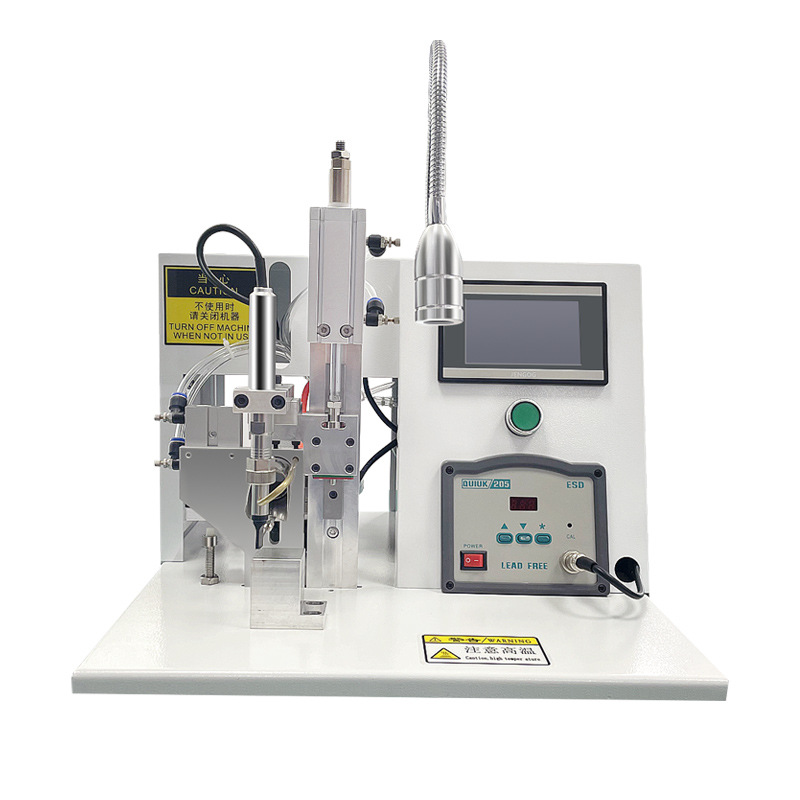 Semi-automatic soldering machine, foot-operated pneumatic wire soldering machine, usb wire, circuit board soldering machine, small high-power soldering iron Item Picture